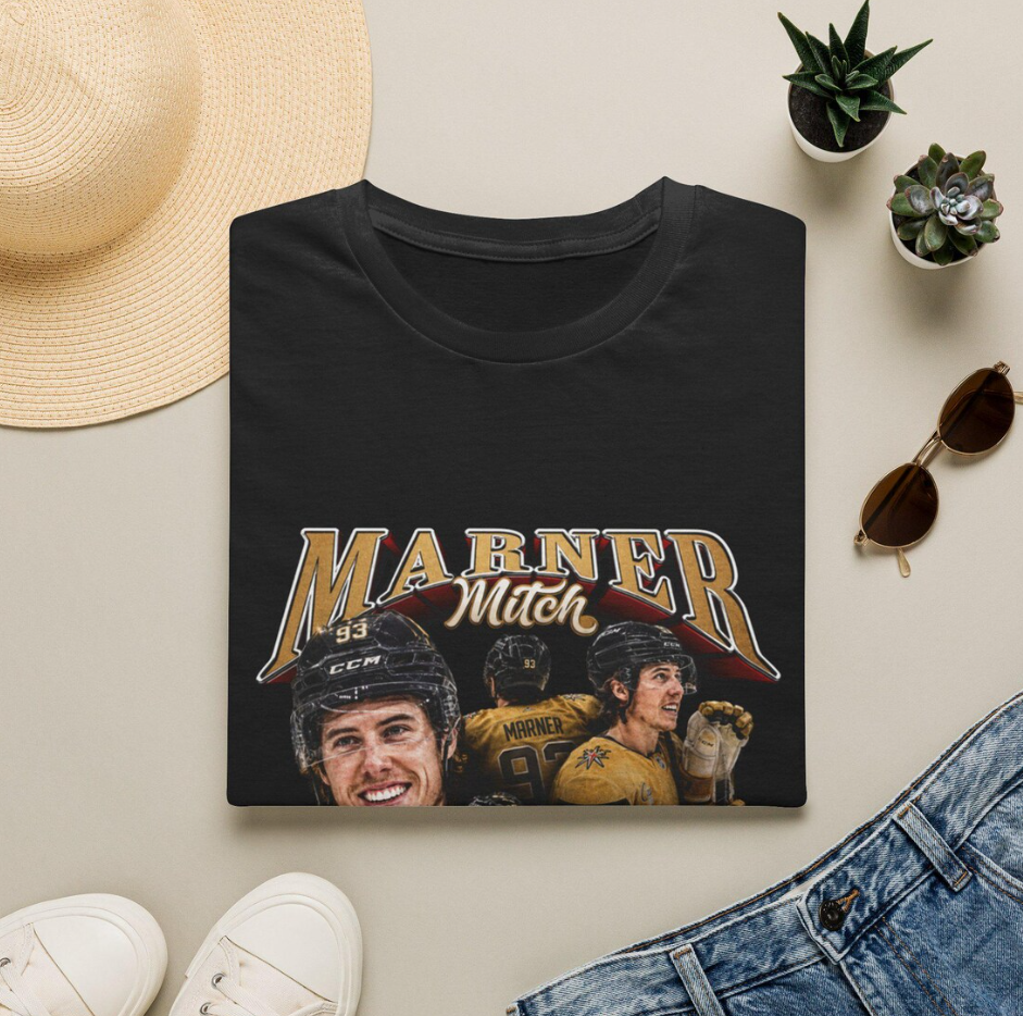 Mitch Marner hockey collage T-Shirt Mitch Marner Maple Leafs fan apparel, VGK hockey shirt