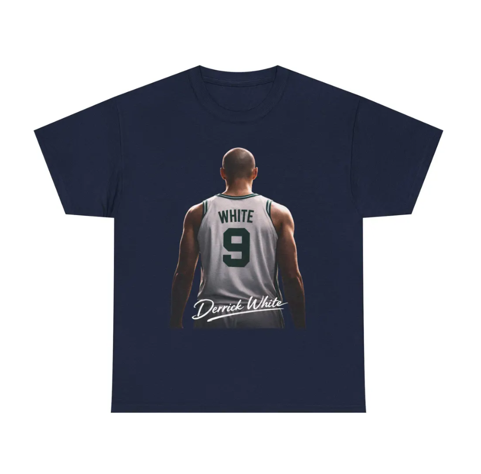 Derrick White Boston T Shirt Player Graphic Tee