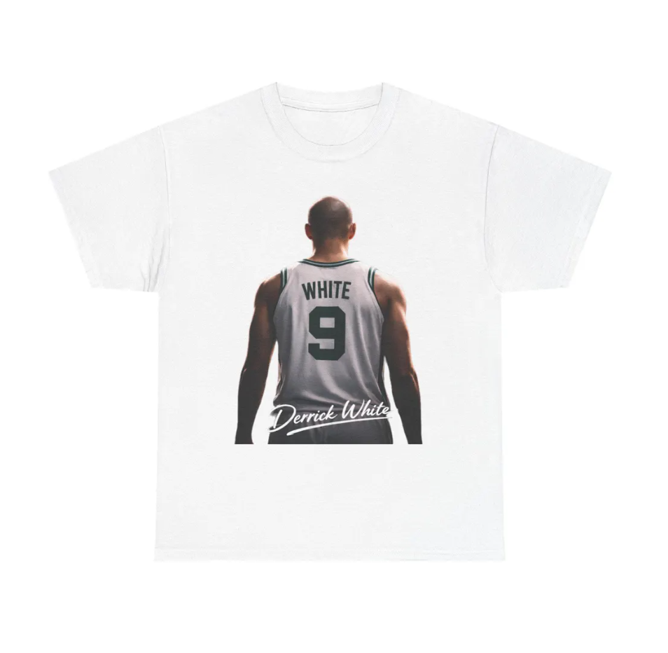 Derrick White Boston T Shirt Player Graphic Tee