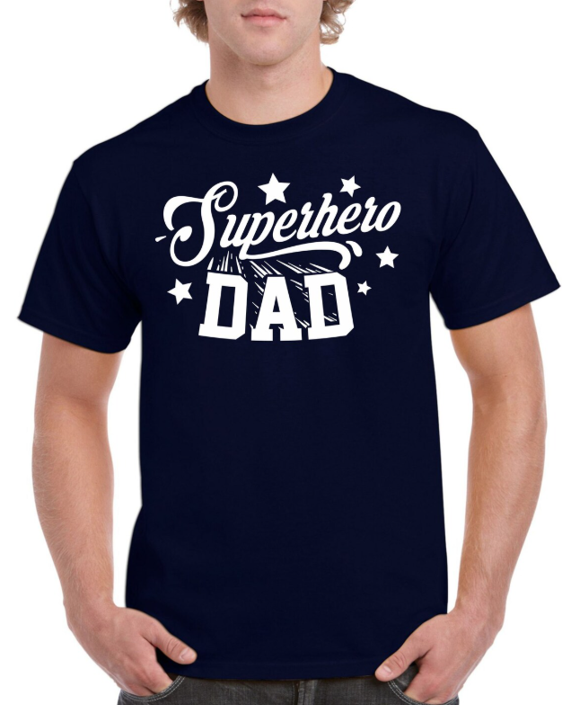 Superhero Dad T-Shirt | Best Father’s Day & Birthday Gift for Dad