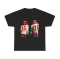 Patrick Mahomes Travis Kelce Kansas City T Shirt Autograph Edition