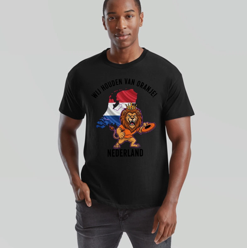 Netherlands Unisex Football T Shirt Holland Country Pride Soccer Mens Womens Tee
