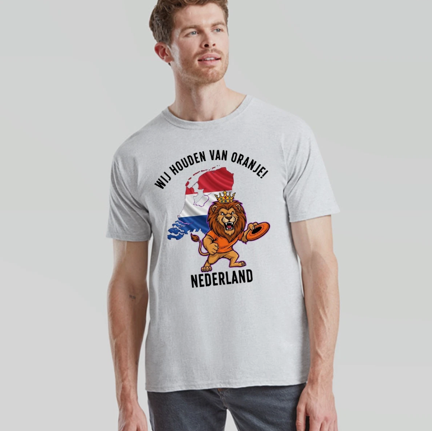 Netherlands Unisex Football T Shirt Holland Country Pride Soccer Mens Womens Tee