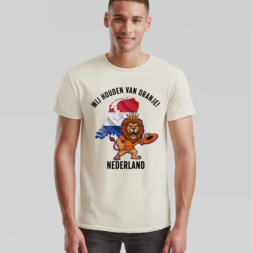 Netherlands Unisex Football T Shirt Holland Country Pride Soccer Mens Womens Tee