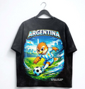 Argentina Soccer Shirt, Argentina Football Graphic Tee, Rooster Soccer Shirt, World Cup 2026 Shirt, Argentine Fan Gift, Unisex T-Shirt.