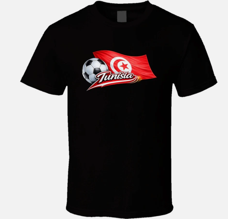 Tunisia World Cup Soccer Fan T Shirt