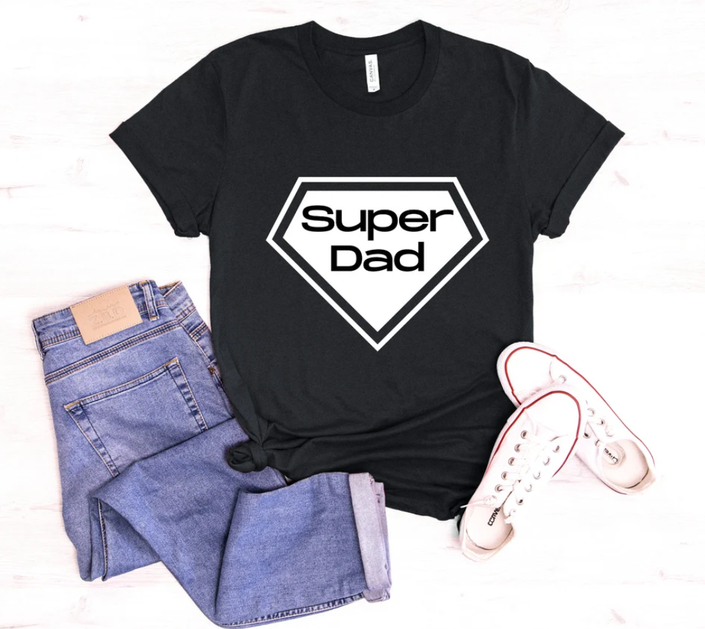 Super Dad T-Shirt, Father's Day Gift, Hero Dad Shirt