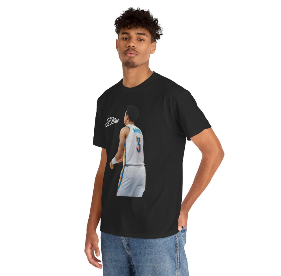 Jared McCain OKC T Shirt JMAC!