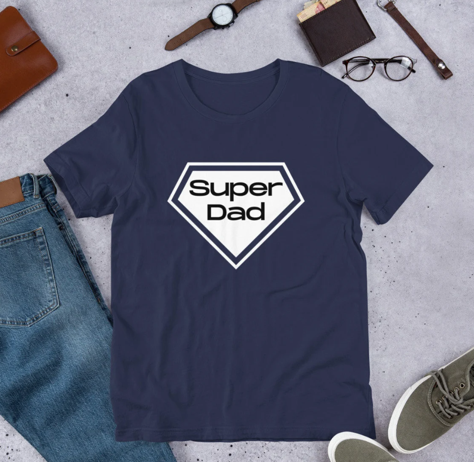 Super Dad T-Shirt, Father's Day Gift, Hero Dad Shirt