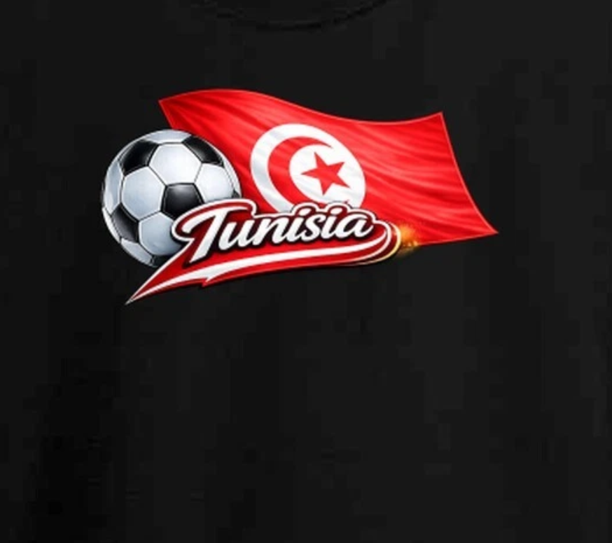 Tunisia World Cup Soccer Fan T Shirt