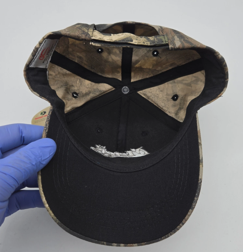 Mossy Oak Camo Strapback Hat Baseball Cap Mack Trucks Green Hunting Outdoor NWT