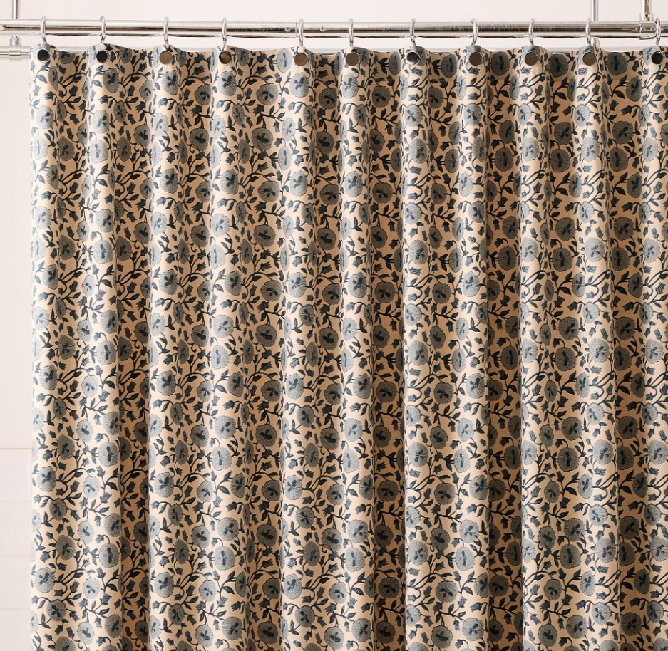 Laney Floral Shower Curtain