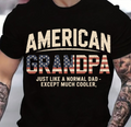America Grandpa Png, Retro American Grandpa Design Png, Gifts For Dad Png, Funny Cool Grandpa Sublimation, Father's Shirt