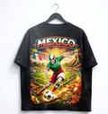Mexico Skull Soccer Shirt, Day of the Dead Graphic Tee, Mexican Football Shirt, World Cup 2026 Shirt, Streetwear Tee, Unisex T-Shirt.