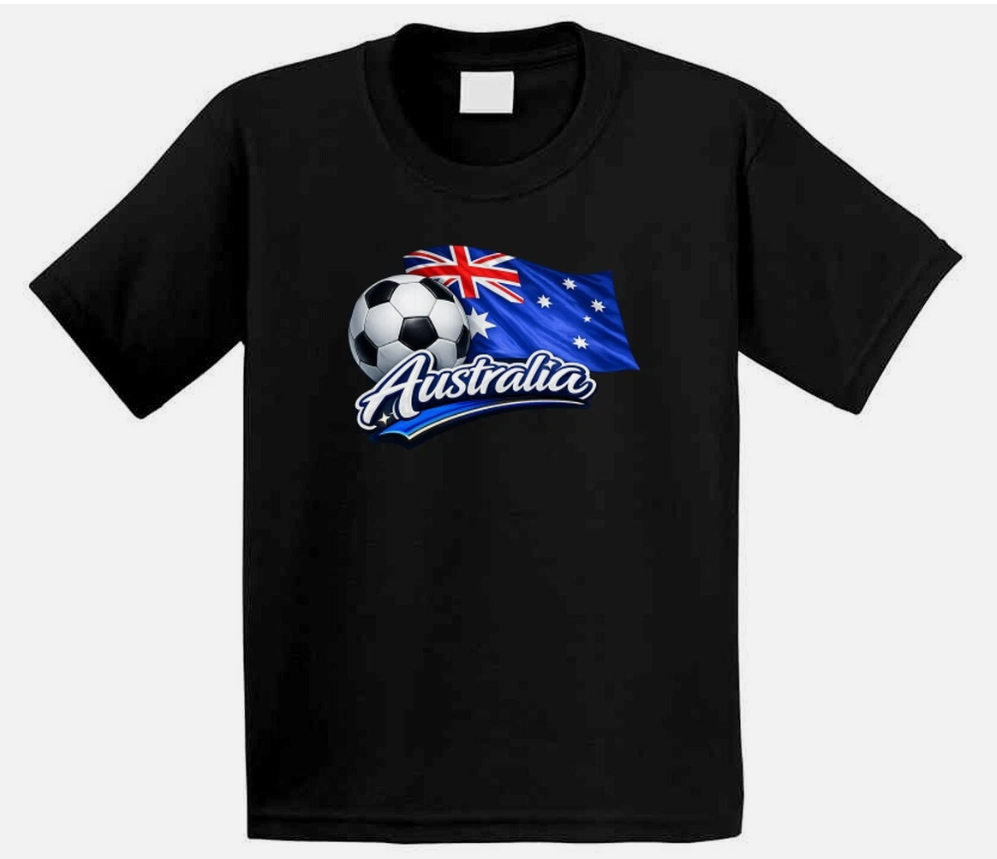 Australia World Cup Soccer Fan T Shirt