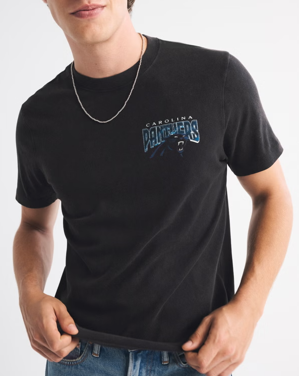 Carolina Panthers Graphic Tee - Vintage NFL Fan Shirt