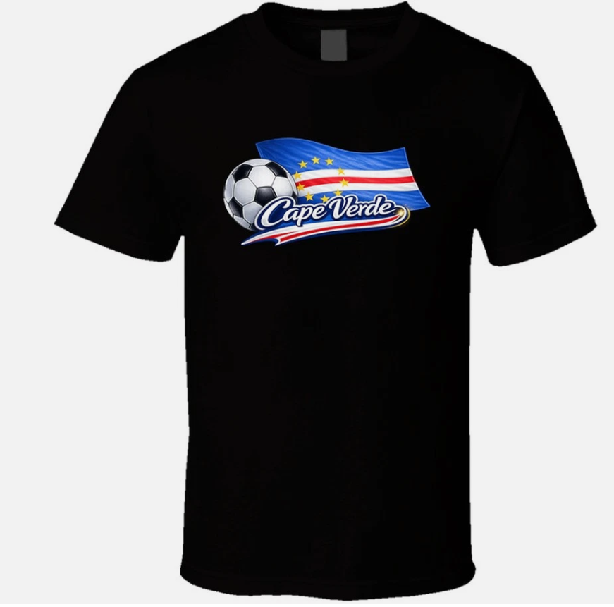 Cape Verde World Cup Soccer Fan T Shirt