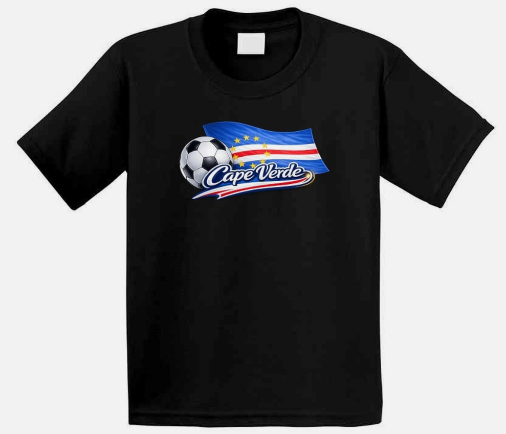 Cape Verde World Cup Soccer Fan T Shirt