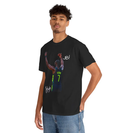 Boston Jaylen Brown T Shirt Autograph Edition