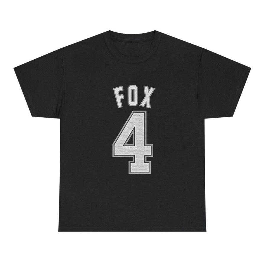 De'Aaron Fox San Antonio T Shirt Jersey Tee Edition
