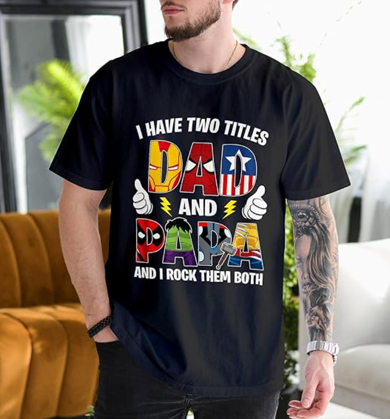 Dad Shirt - Fathers Day Shirt for Dad - Daddy Shirts - Best Dad Tshirt - Gifts for Dad on Fathers Day
