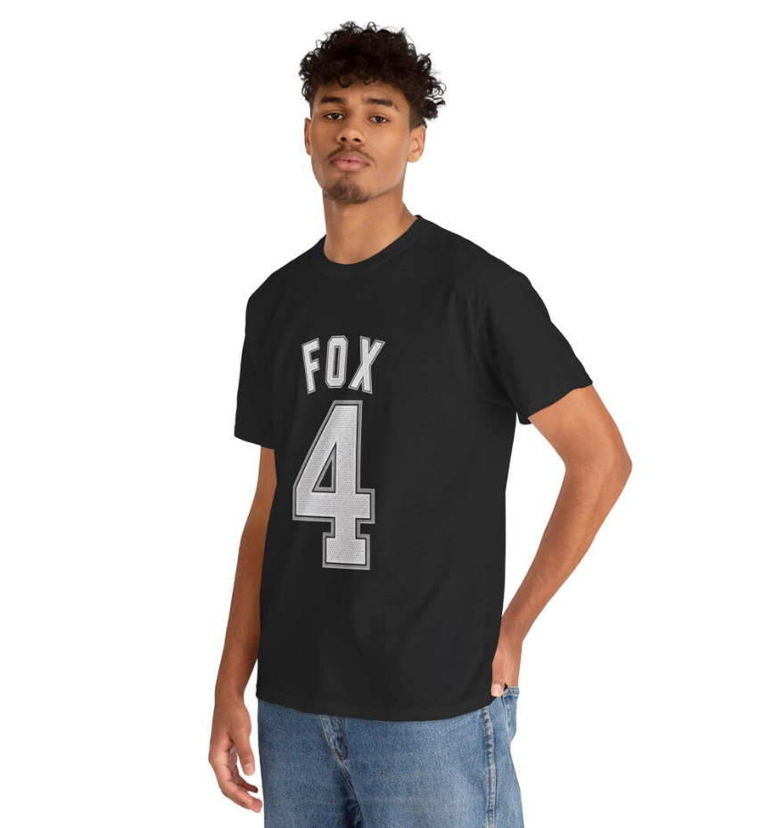 De'Aaron Fox San Antonio T Shirt Jersey Tee Edition