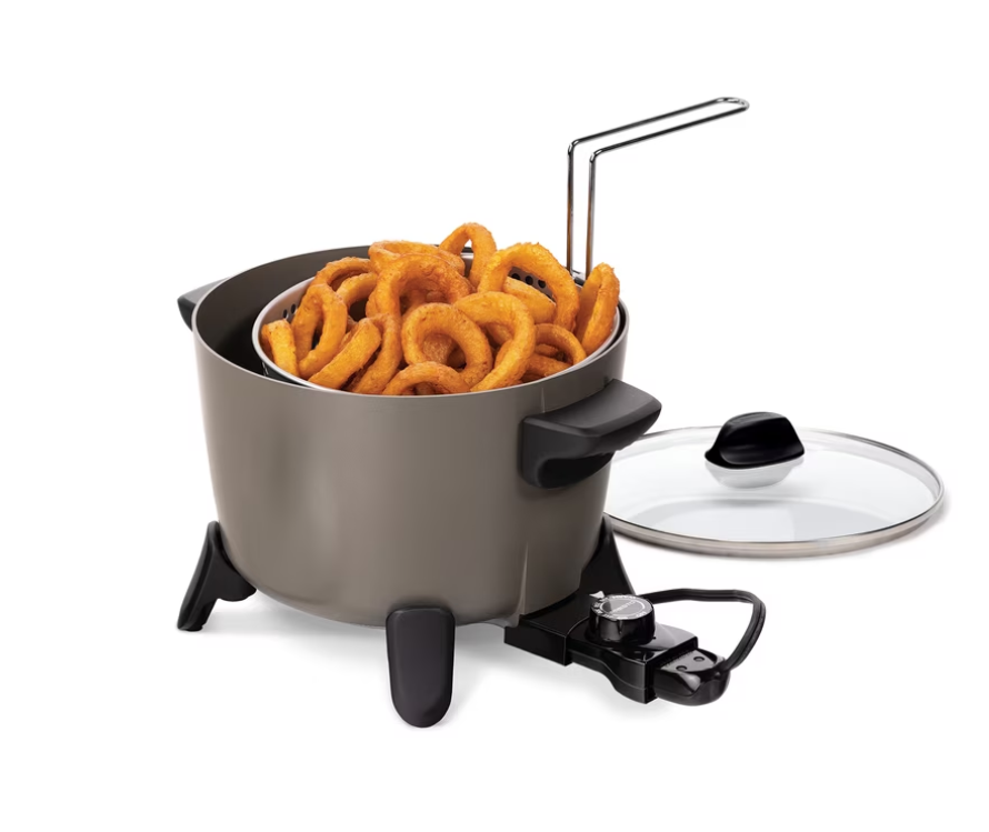 Presto Big Kettle Ceramic Deep Fryer/Multi-Cooker