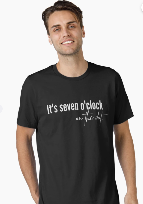 Seven O'Clock Usher Essential T-Shirt