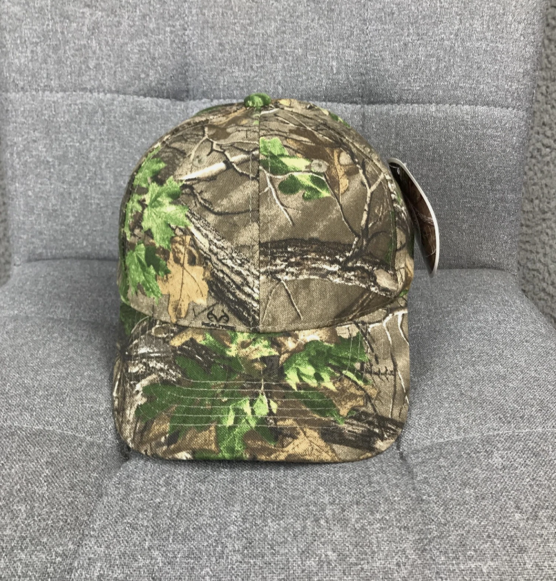 Outdoor Cap Hat Cap Strap Back One Size Camo Realtree Mens Hunting Baseball