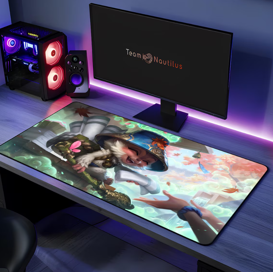 Teemo Skin Collection Desk Mat  League of Legends