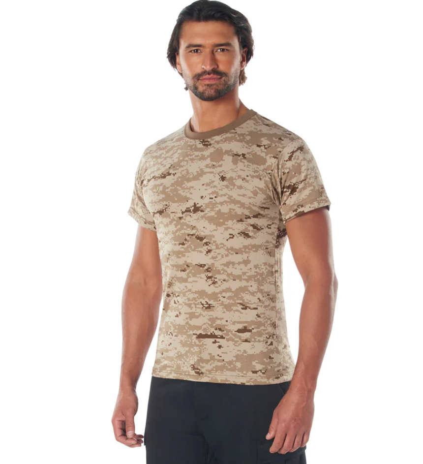 Desert Digital Camo Short Sleeve T-Shirt