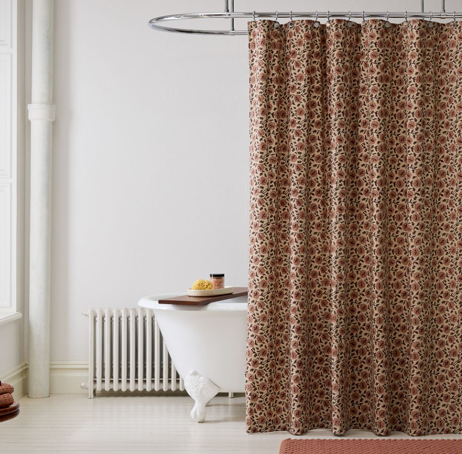 Laney Floral Shower Curtain