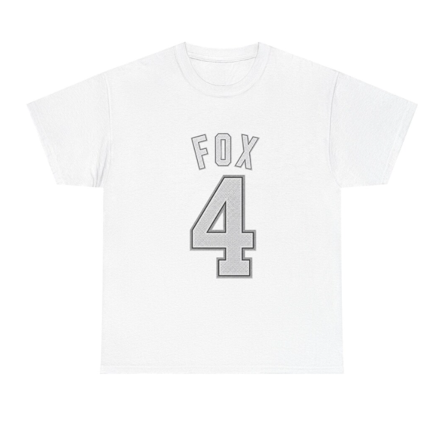 De'Aaron Fox San Antonio T Shirt Jersey Tee Edition