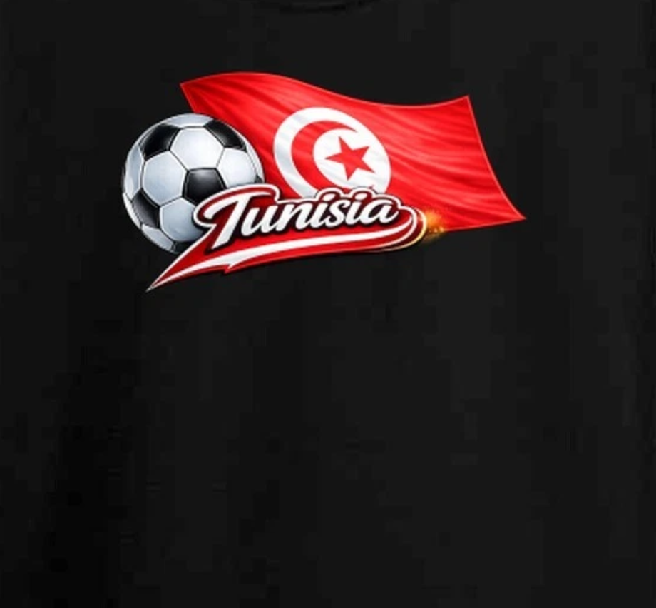 Tunisia World Cup Soccer Fan T Shirt