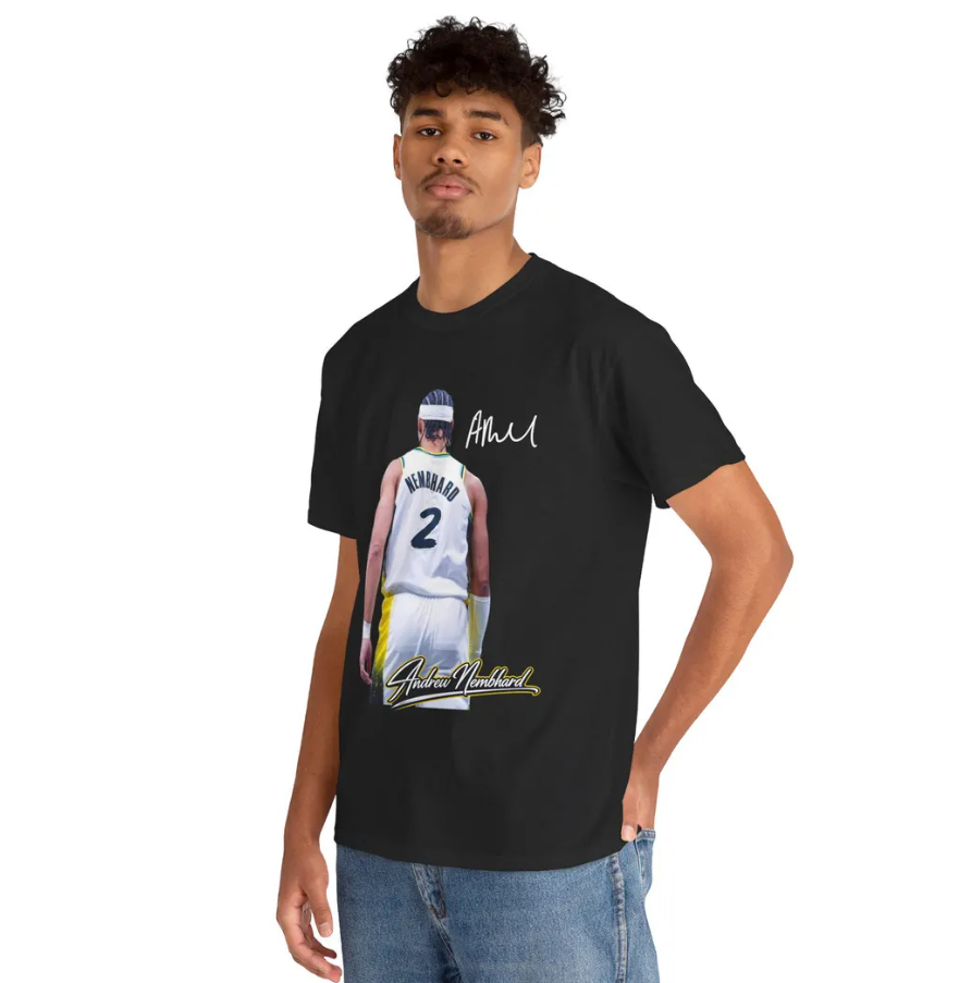Andrew Nembhard Indiana T Shirt Basketball Player Tee