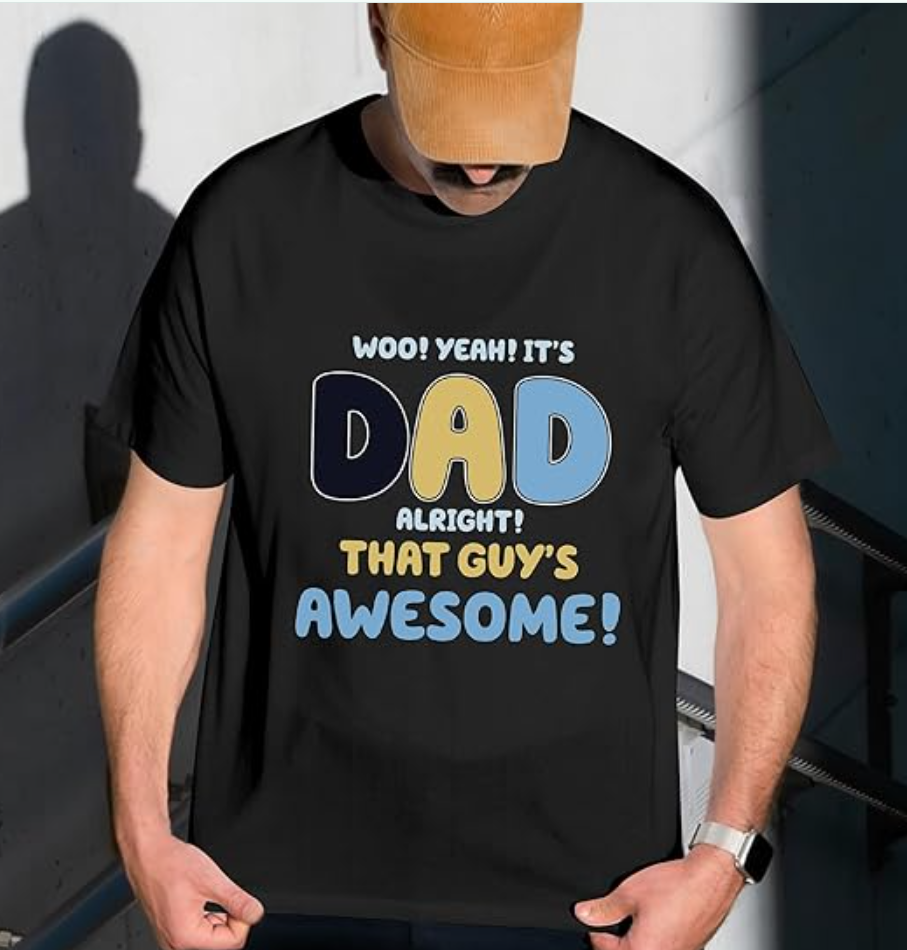 Dad T-Shirt - Father Shirts - Daddy Tshirt - Fathers Day Shirt - Gifts for Dads on Fathers Day