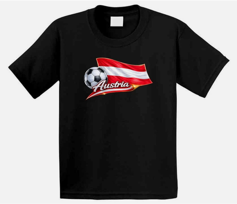 Austria World Cup Soccer Fan T Shirt
