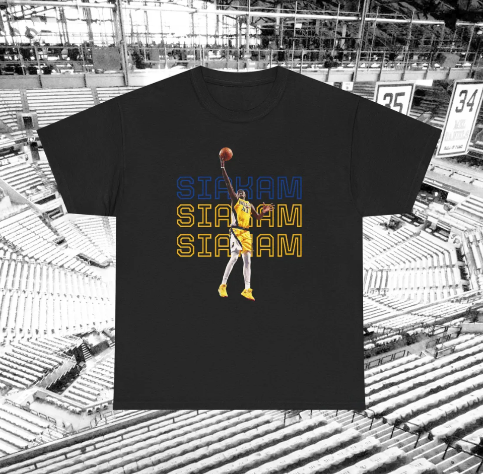 Pascal Siakam Pacers Playoffs Tee: Indiana Basketball Fan Shirt