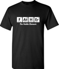 Father The Noble Element T Shirt Premium Mens Graphic Tshirts Timeless Graphic Tees Mens Novelty Funny T Shirts