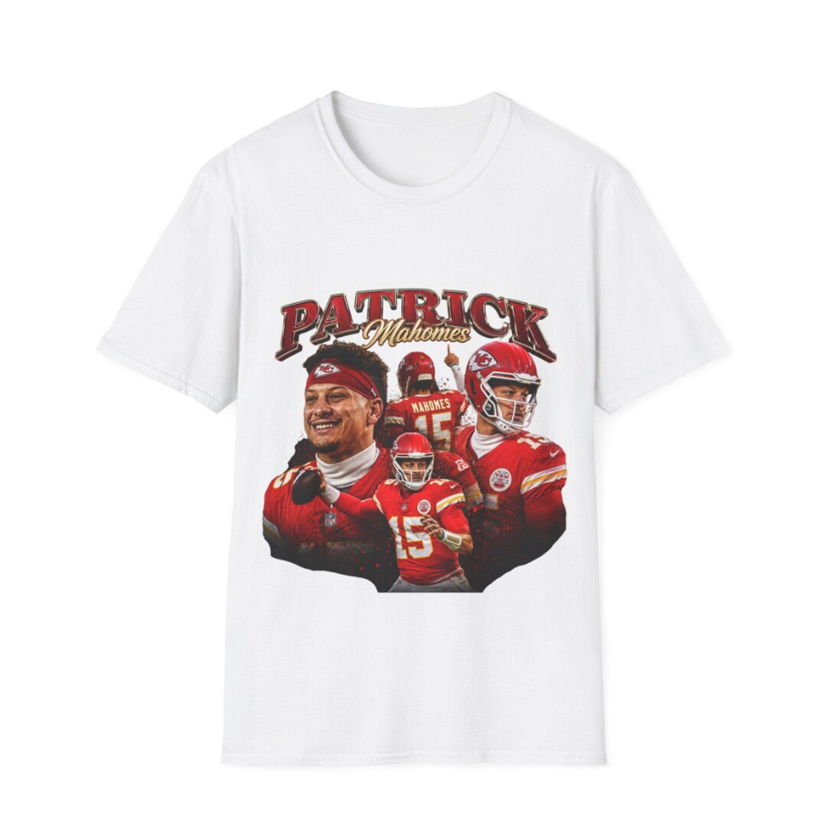 Patrick Mahomes T-Shirt Chiefs Football Collage