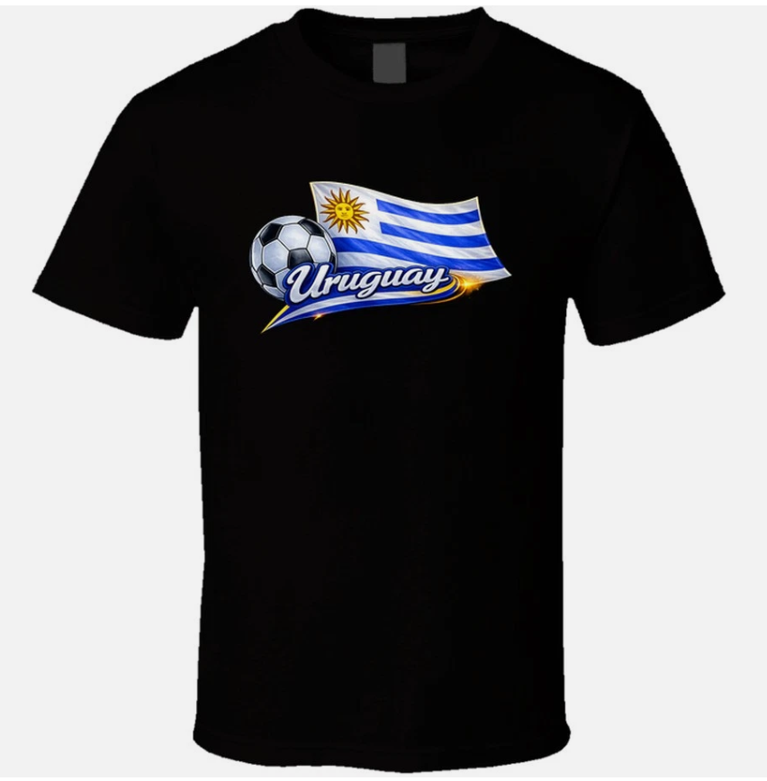 Uruguay World Cup Soccer Fan T Shirt