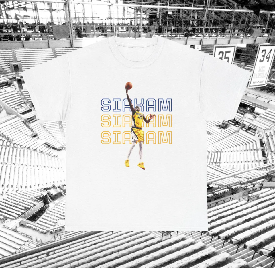 Pascal Siakam Pacers Playoffs Tee: Indiana Basketball Fan Shirt