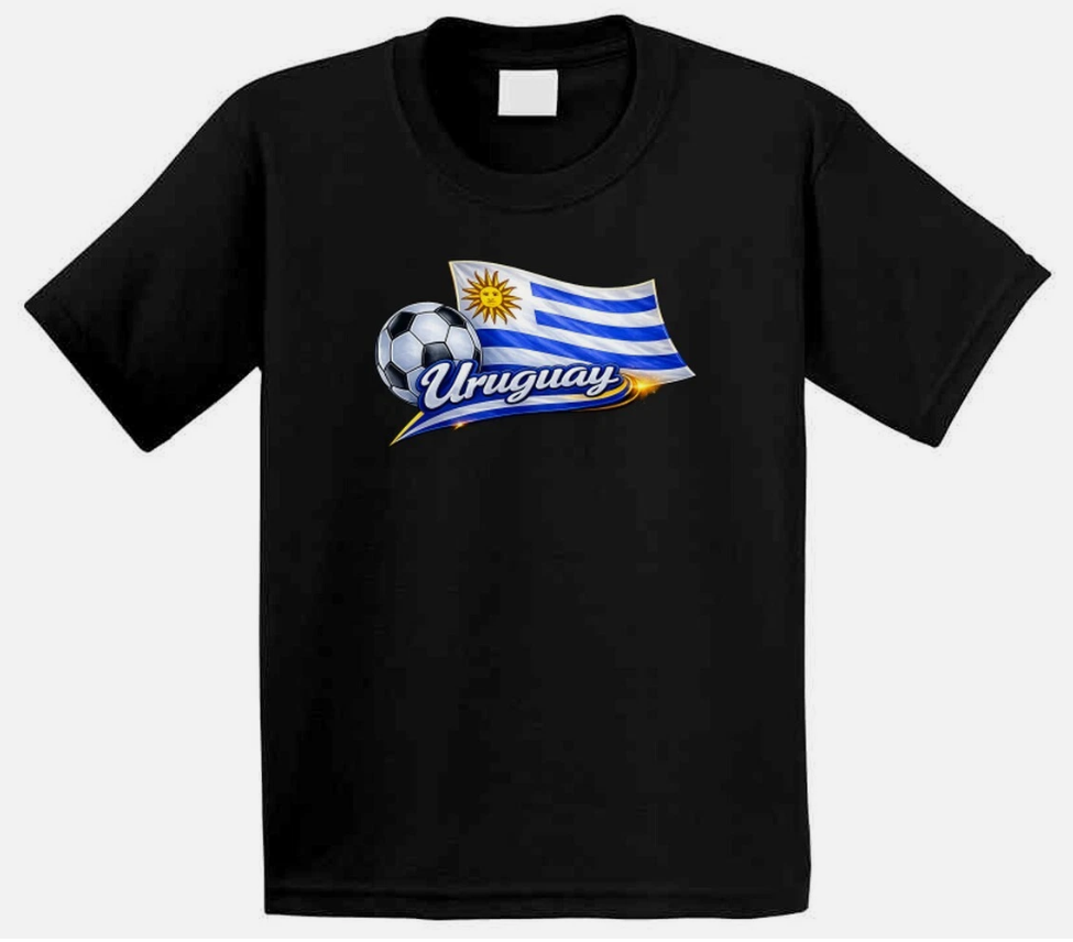 Uruguay World Cup Soccer Fan T Shirt