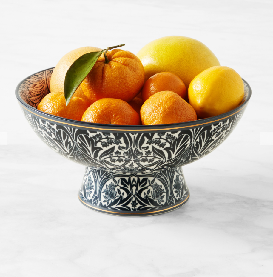Morris & Co. x Williams Sonoma Bluebell Fruit Bowl