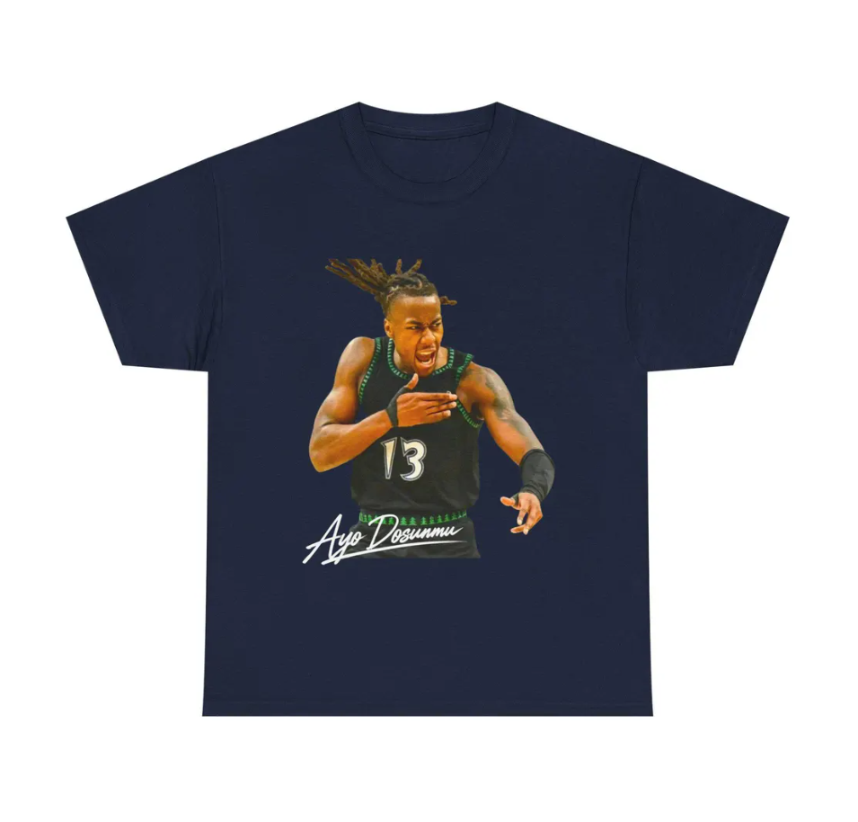Ayo Dosunmu Minnesota T Shirt Graphic Basketball Tee