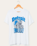 Detroit Lions Throwback Helmet Flea Market Tee