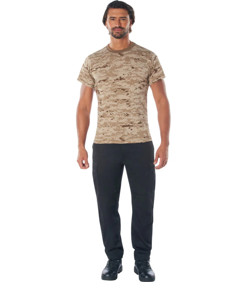 Desert Digital Camo Short Sleeve T-Shirt