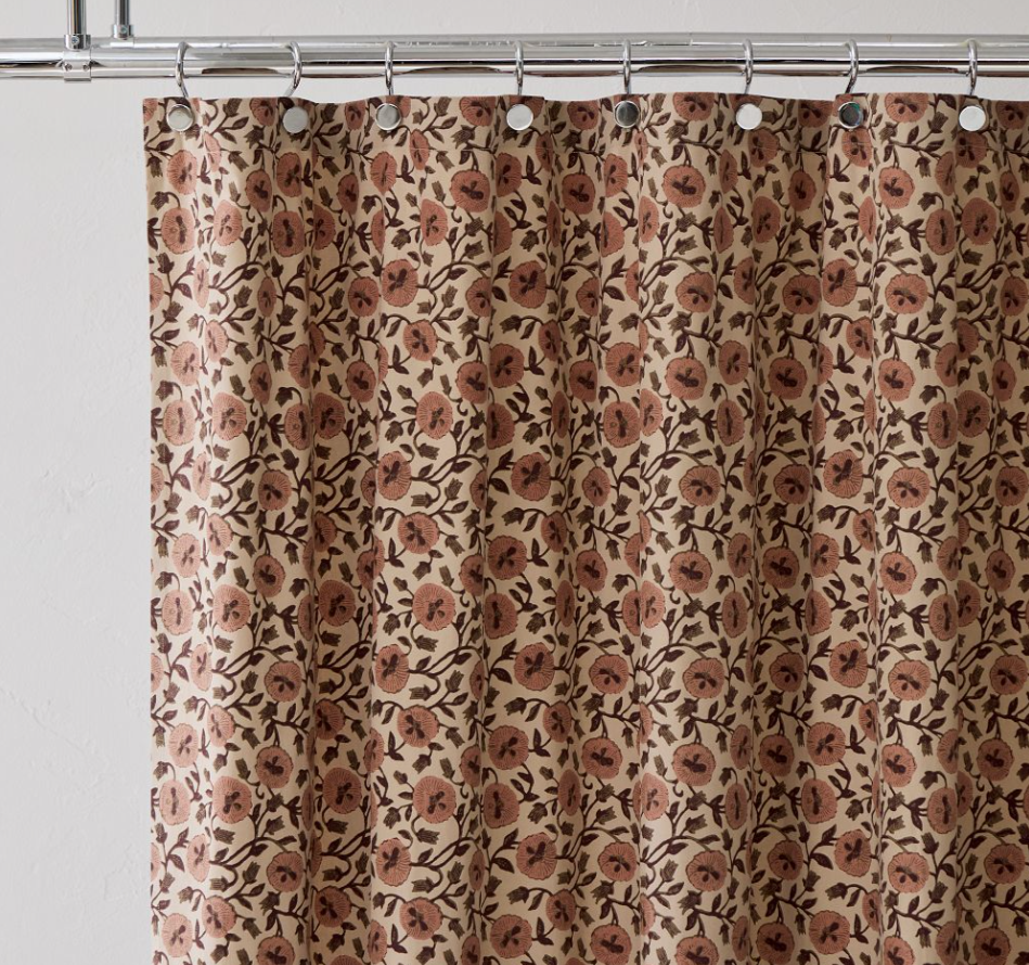 Laney Floral Shower Curtain