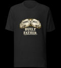 Personalized Boxing Gloves Father’s Day T-Shirt – Built By My Father Tee – Custom Dad Gift