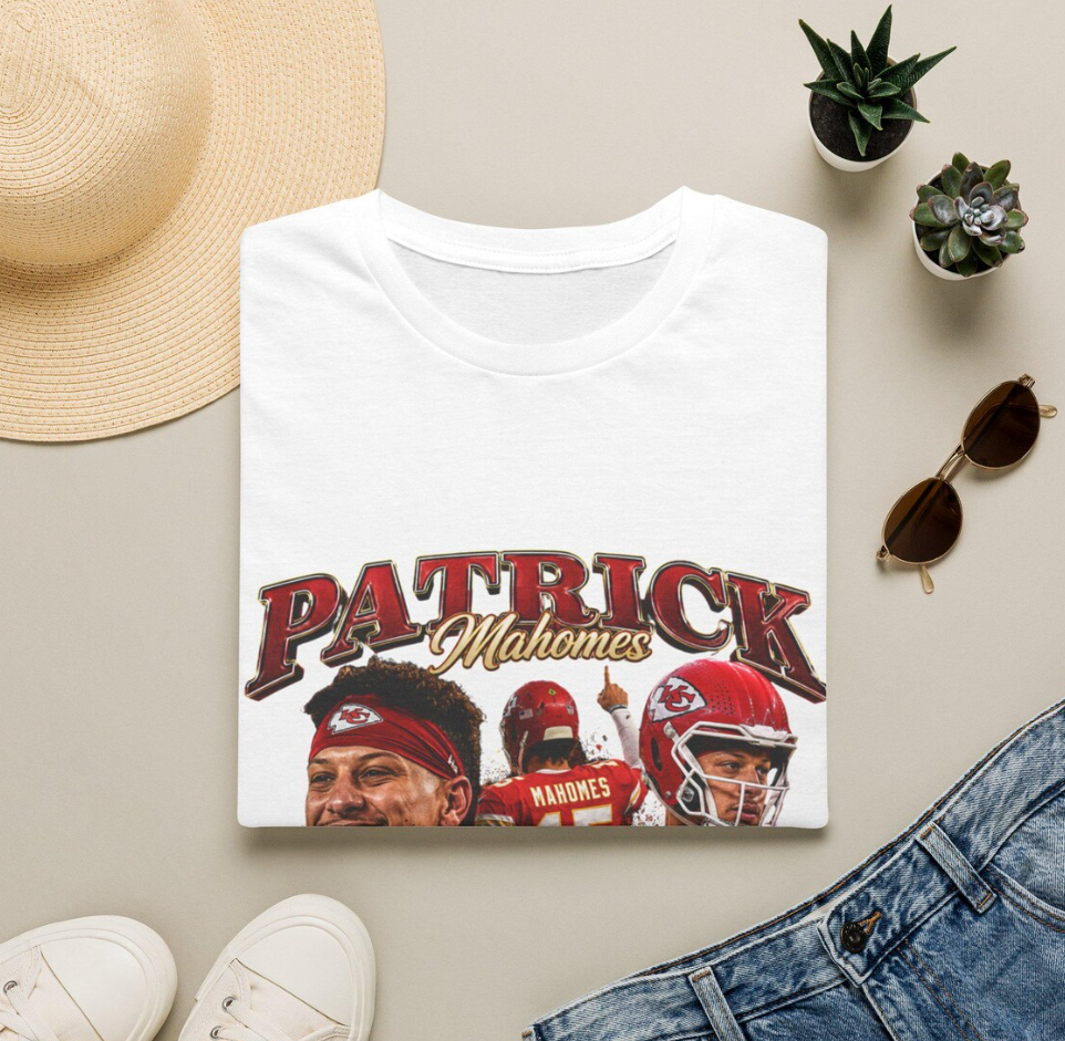 Patrick Mahomes T-Shirt Chiefs Football Collage